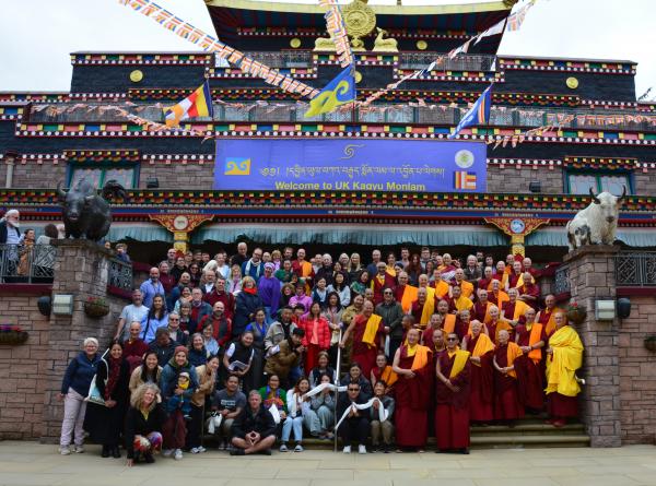 3rd UK Kagyu Monlam group 2